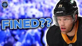 Taylor Hall FINED for Sucker Punch on Lyubushkin