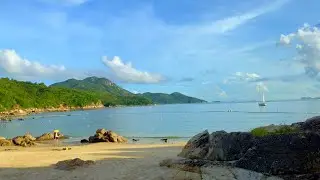 The Hung Shing Yeh Beach on Lamma Island, Hong Kong - 洪聖爺灣泳灘