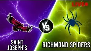Saint Joseph's Hawks Vs Richmond Spiders Live | NCAA Men's Basketball | PLAY BY PLAY | SCOREBOARD