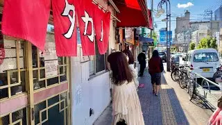[JAPAN/TOKYO]Horikirishobuen walking scenery[Horikiri/Arakawa River]