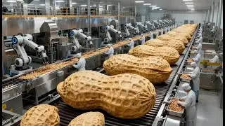 How Peanuts Are Made in a Modern Factory From Raw Harvest to Roasted Snack Packs