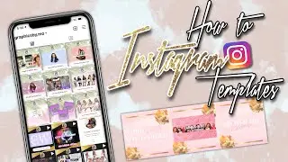 HOW TO MAKE INSTAGRAM FEED TEMPLATES l Monique Reid