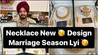 Necklace New 🥳 Design Marriage Season Lyi 🥳 || By Dharampal Jewellers Kularan || 90231-50062