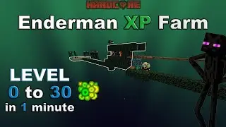 Hardcore Minecraft: Ultimate Enderman XP Farm Guide (1.19/1.20 Tutorial)