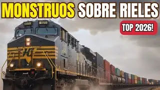 TOP 10 TRENES TITÁNICOS | ¡El último es el MÁS INDISPENSABLE del mundo!