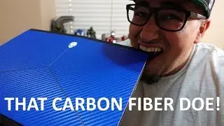 CARBON FIBER WRAPPED ALIENWARE 15R3!