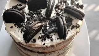 Gâteau d'anniversaire Oreo Nutella