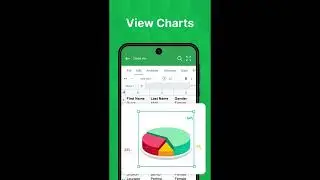 A1 Office best XLSX Reader: XLS Viewer Editor app for Android | #videos #chart #view #edit