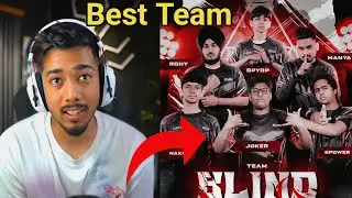 New best team BLIND bgmi lineup old GE #blindesports #blindBGMI #indianesports #scout