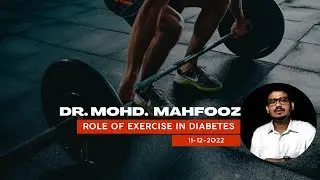 Role of exercise in diabetes
