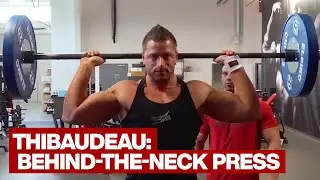 Standing Behind-Neck Press