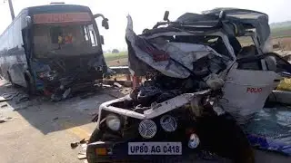 #shorts toll Plaza Accident truck hit to car very high speed