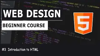 Introduction to full stack web development #3 - Introduction to HTML