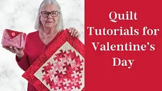 Valentine Quilt Projects free tutorials