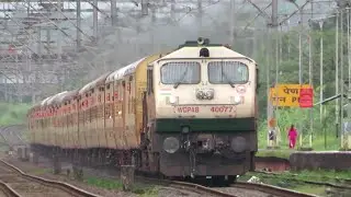 Dancing ICF Rake Matsyagandha Superfast Express | Golden Rock wdp4