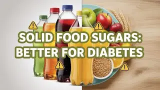 Solid Food Sugars: A Smarter Choice for Diabetes Than Sugary Drinks!