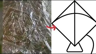 How to make kite #campping #satisfying #experiment #outdoors #diy #bushcraftskills #suvival