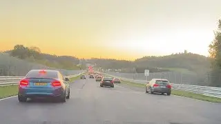 Touristenfahrten NÜRBURGRING Nordschleife 05.10.2024 Ford Puma BTG 3/3 last lap heavy traffic Jam