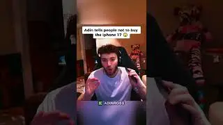 Adin tells people not to buy the IPhone 17 😲 #adinross #iphone17 #fyp