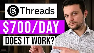 Make Money With The NEW Threads App (Step by Step Tutorial)