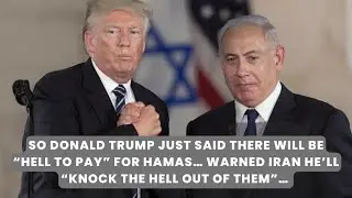 Trump Threatens Hamas and Iran After Netanyahu Talks &mdash; Is War Back on the Table? #iranisraelwar