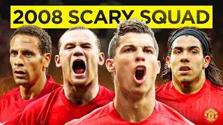 This 2008 Man United SQUAD was SCARY good
