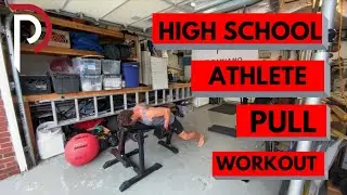 High School Athlete Strength & Hypertrophy Workout | Pull Day