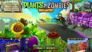 Plants Vs Zombies Replanted Finishing Story Mode 1-12-26