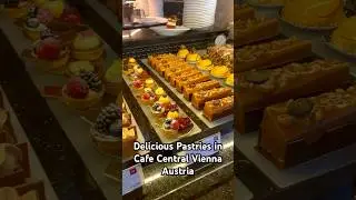 Delicious Pastries in Cafe Central Vienna Austria#baking🎂🍱