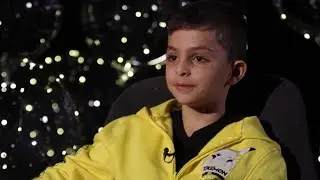 Sharing hope and faith with wounded children from Gaza