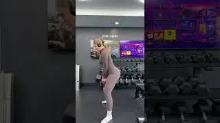 shy girl + beginner friendly dumbbell only quads + glutes 🤝 wearing @Oner Active 🤎 code lindseyb ho