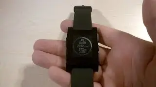 Using the Pebble Watch as a activity tracker.