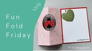 Fun Fold Friday- &copy;Stampin' UP! Hello Ladybug Spinner Card