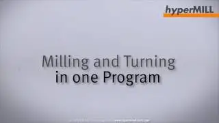 CNC Machining  Millturn operations   hyperMILL   CAM   Complete Machining   YouTube