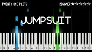 twenty one pilots: Jumpsuit - EASY Piano Tutorial