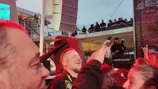 Full Metal Cruise XII Part I , Hymne beim Auslaufen aus Kiel am 20.09.2025