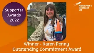 Karen Penny | Outstanding Commitment Award | Supporter Awards 2022