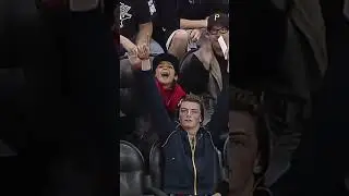 This young fan got his hockey puck stolen 😂 ❤️ | #shorts