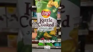 Clean Swap - Potato Chip Edition! ✨ #cleanproducts #chips #glutenfree