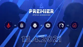 Astralis vs OG, G2 vs Endpoint, Liquid vs DIG | BLAST Spring Showdown Day 1