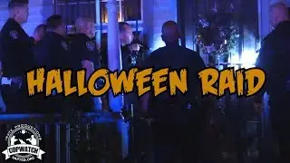 Copwatch | Cops Raid House for Felony Warrant Suspect | Halloween