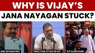 TVK Vijay&rsquo;s &lsquo;Jana Nayagan&rsquo; Sparks Political Row | BJP Targets Rahul Gandhi in Tamil Nadu
