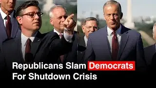 BREAKING: Mike Johnson Claims Democrats &ldquo;Shut Down America&rdquo; in Funding Standoff