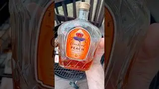 ARE YOU A FAN OF CROWN ROYAL PEACH? 🍑 #trending #bbq #usa #viral #whiskey #shorts #bourbon #peach