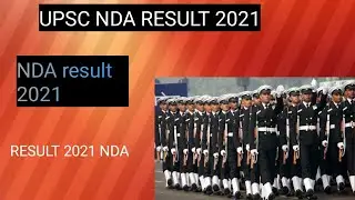 #UPSC NDA RESULT 2021. NDA result 2021, nda result, NDA final result 2021,