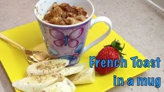 French Toast In a Mug video Recipe cheekyricho