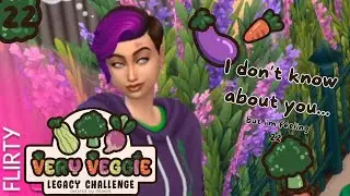 we already have 2 crushes!? | Very Veggie Legacy Challenge | Sims 4