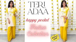 ❤️Teri Adaa! Happy Pocket Festive Designer Collection in Kurti Sets-Coord Sets-Indo Western-Gowns