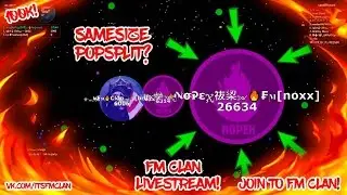 Gota.io FM Clan Clan War vs XX serv:Ruby