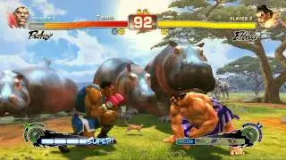 Gwarthman vs Zen - - SSF4 Dragon Punch #1  @ Shoryuken League